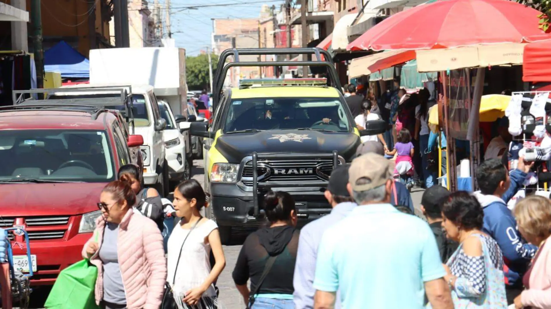 cierres viales en el centro